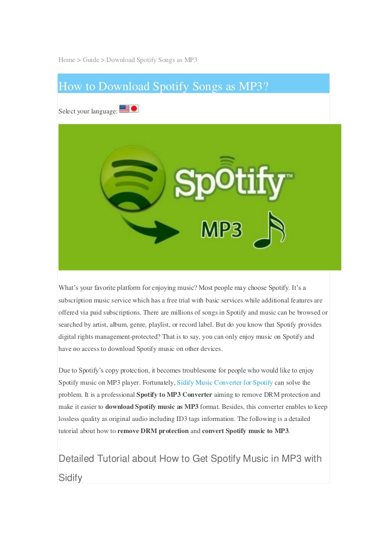 Free spotify music converter online